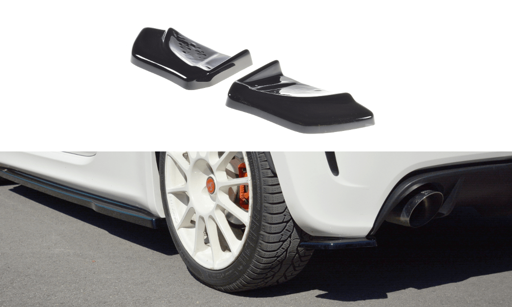 Maxton Design Rear Side Splitters Fiat 500 Abarth Mk1