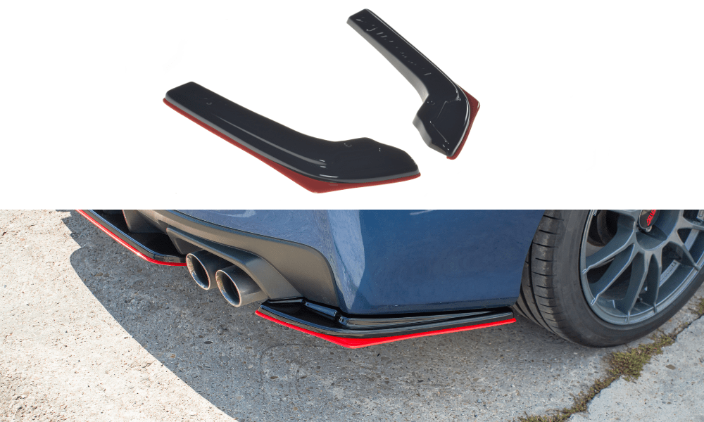 Maxton Design Rear Side Splitters V.2 Subaru WRX STI