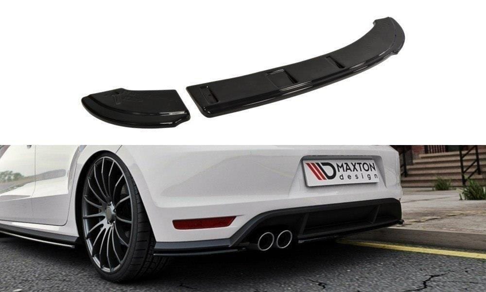 Maxton Design Rear Splitter VW Polo Mk5 GTi Facelift