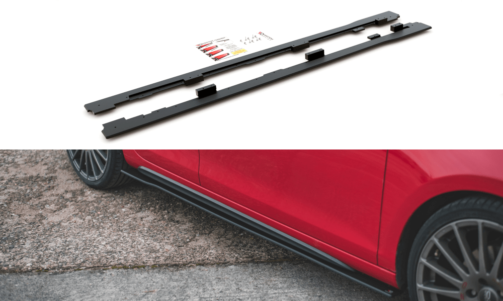 Maxton Design Racing Durability Side Skirts Diffusers Volkswagen Golf GTi Mk6