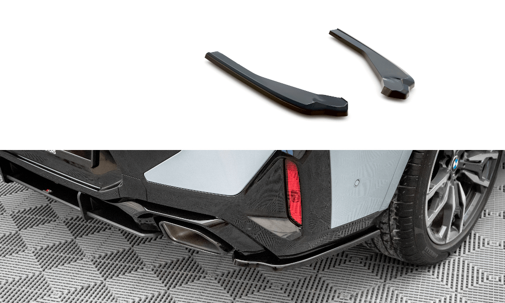 Maxton Design Rear Side Splitters - BMW / G02 / X4 / M-Pack / Facelift
