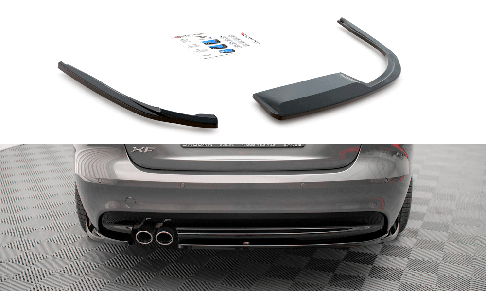 Maxton Design Rear Side Splitters Jaguar Xf R-Sport MK2