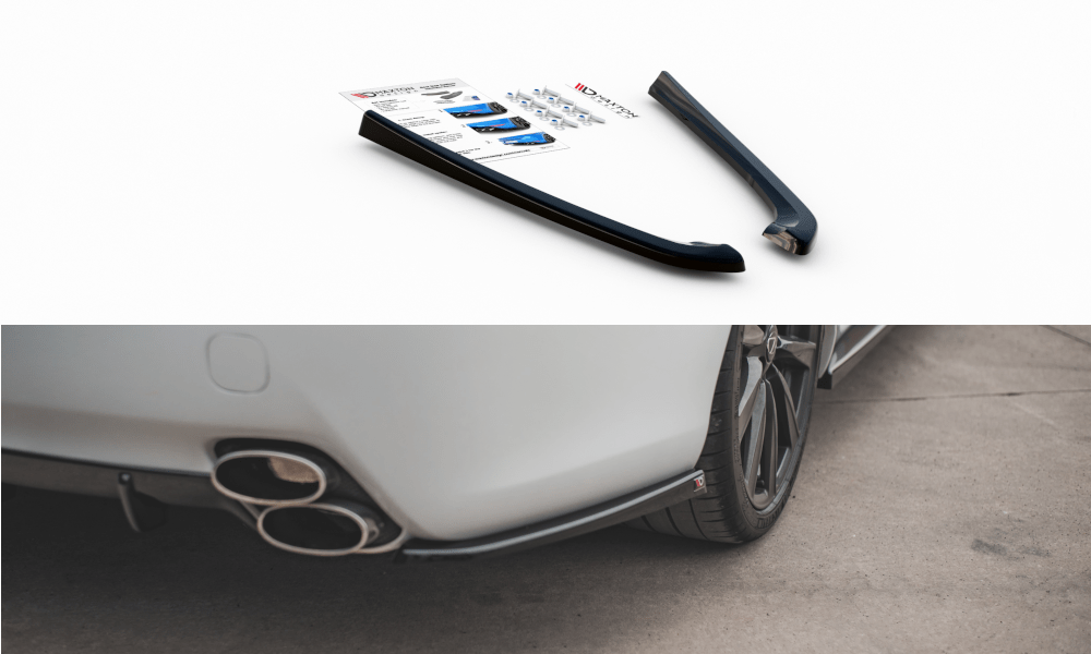 Maxton Design Rear Side Splitters Lexus Is F Mk2