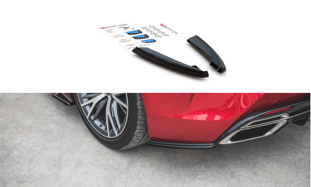 Maxton Design Rear Side Splitters Lexus Lc 500