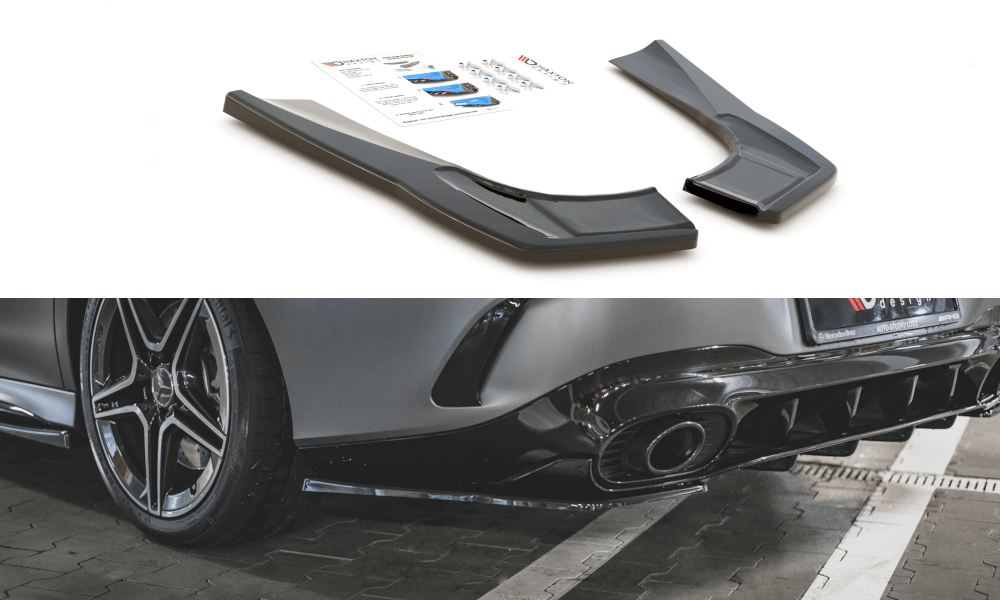 Maxton Design Rear Side Splitters Mercedes-AMG CLA 35 / 45 C118