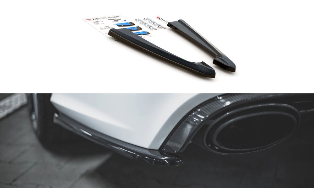 Maxton Design Rear Side Splitters V.2 Audi RS6 C7
