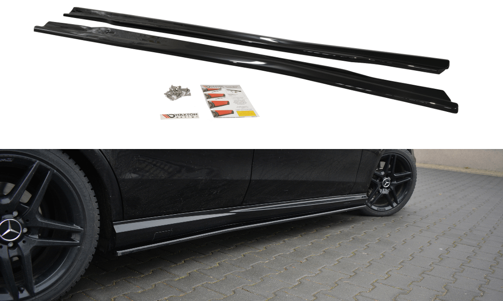 Maxton Design Side Skirts Diffusers Mercedes-Benz E63 AMG W212