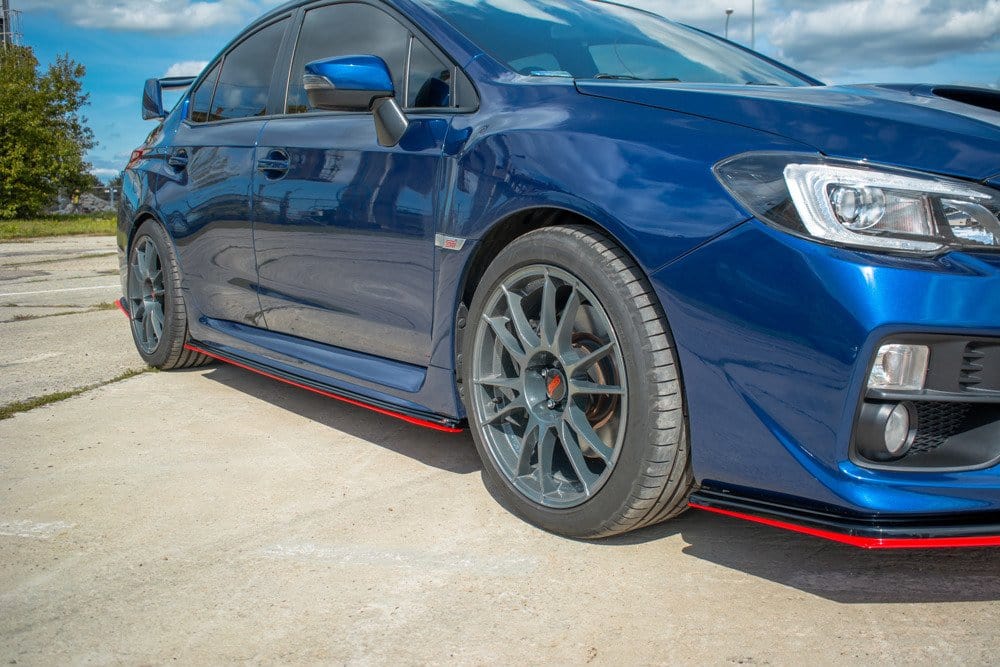 Maxton Design Side Skirts Diffusers V.2 Subaru WRX STI