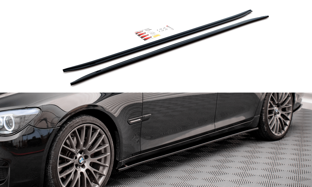 Maxton Design Side Skirts Diffusers - BMW / F01 / 7-Series / M-Pack