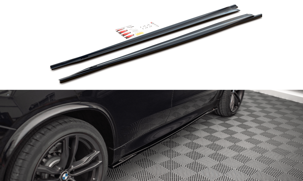 Maxton Design Side Skirts Diffusers BMW X5 M F85