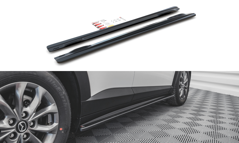 Maxton Design Side Skirts Diffusers Mazda Cx-3