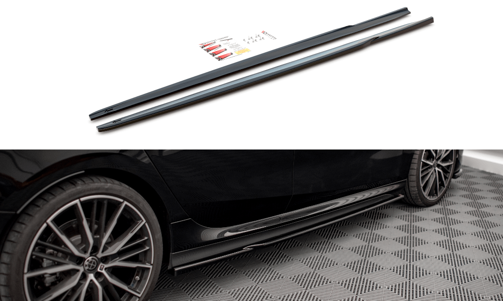 Maxton Design Side Skirts Diffusers V.1 BMW 2 Gran Coupe M-Pack F44