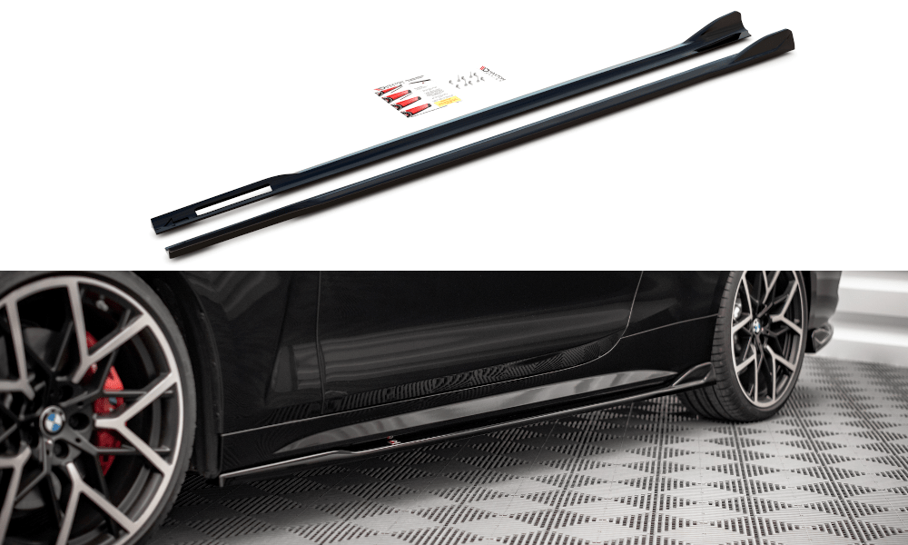 Maxton Design Side Skirts Diffusers V.2 BMW 4 M-Package G22
