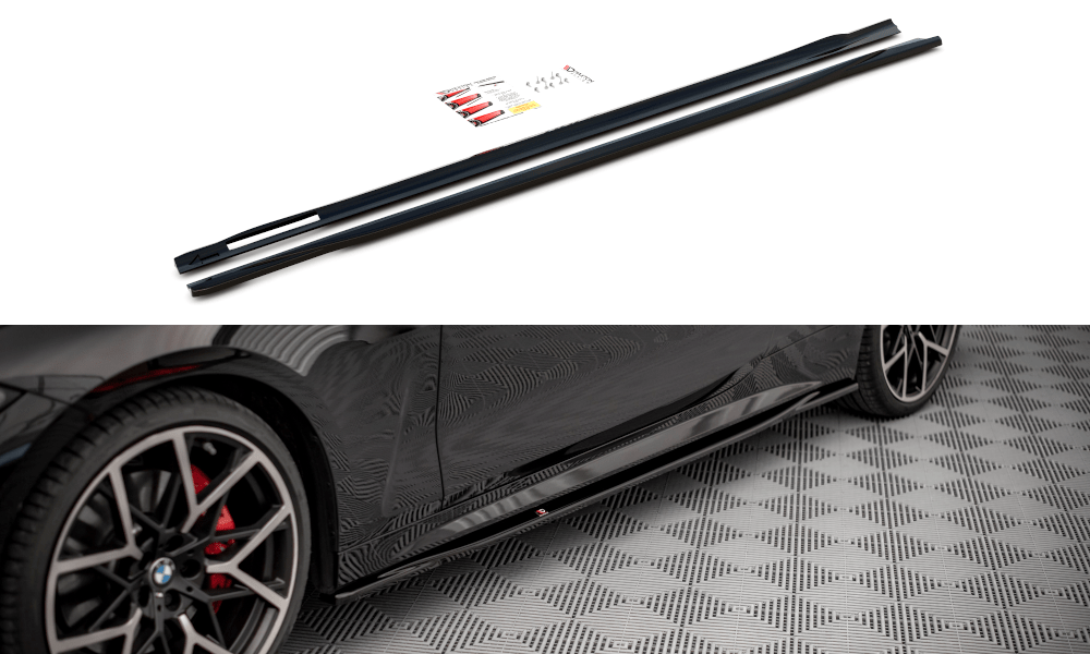 Maxton Design Side Skirts Diffusers V.3 BMW 4 M-Package G22