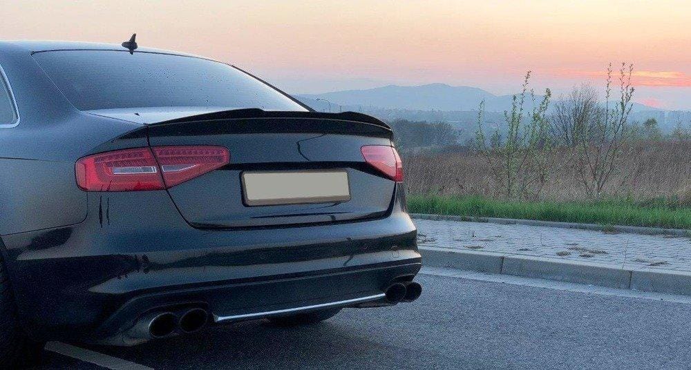 Maxton Design Spoiler Cap Audi S4 B8 FL Sedan