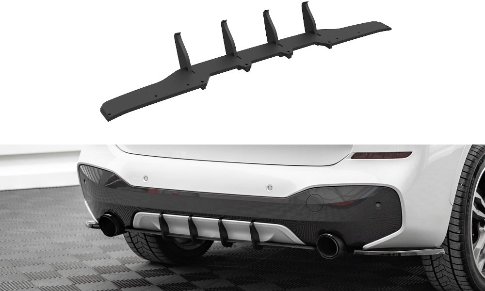 Maxton Design Street Pro Rear Diffuser - BMW / F48 / X1 / M-Pack