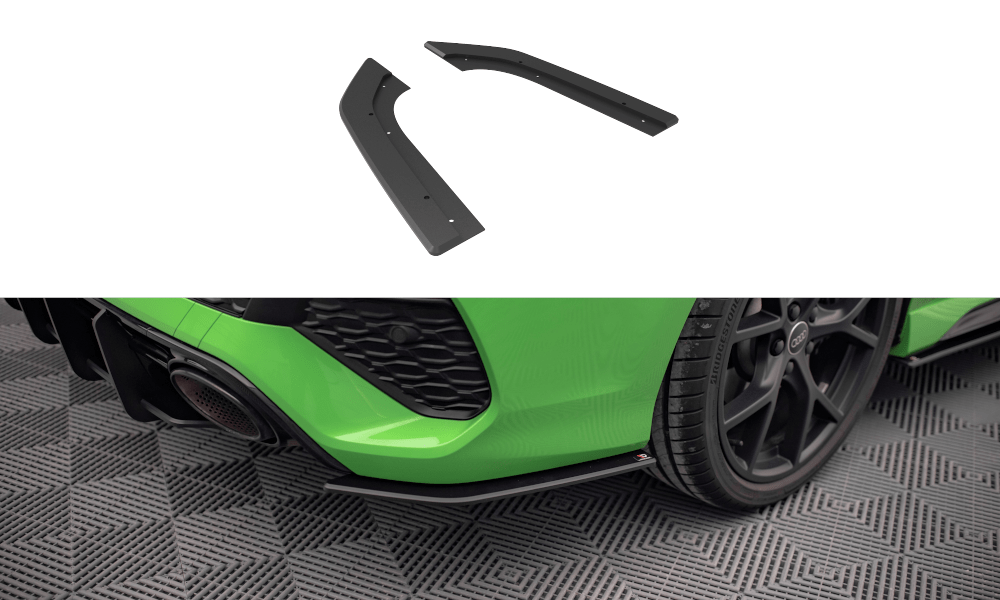 Maxton Design Street Pro Rear Side Splitters - Audi / 8Y / RS3
