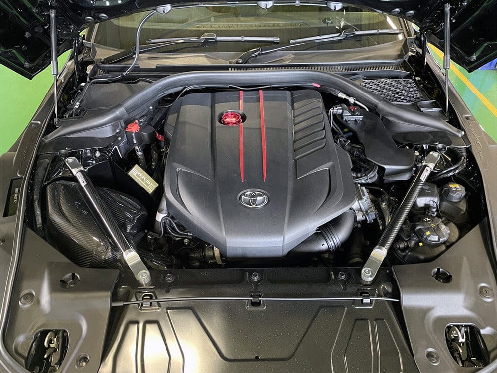 HKS 2020+ Toyota Supra Carbon Brace (Front Set)