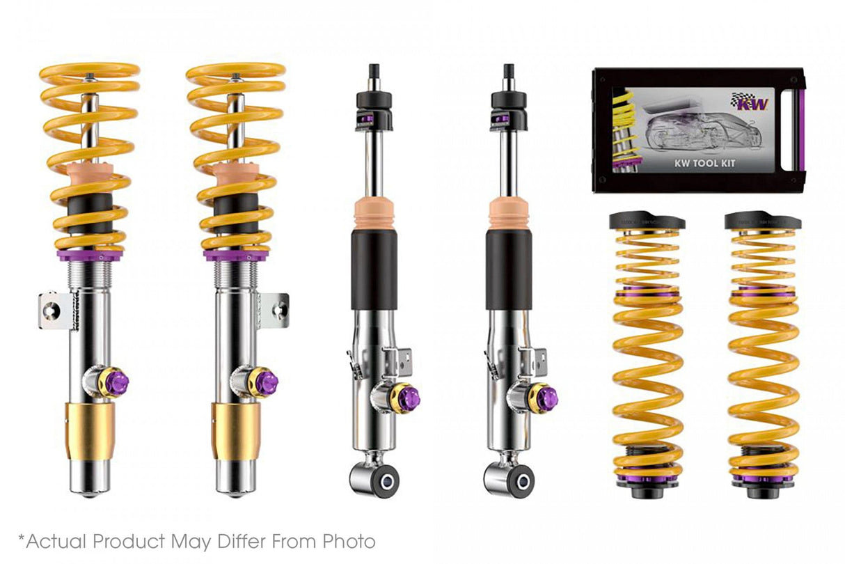 KW Suspensions KW V4 Coilover Kit Bundle - BMW M4 Cabrio (G83); 4WD; COMPETITION Model ONLY