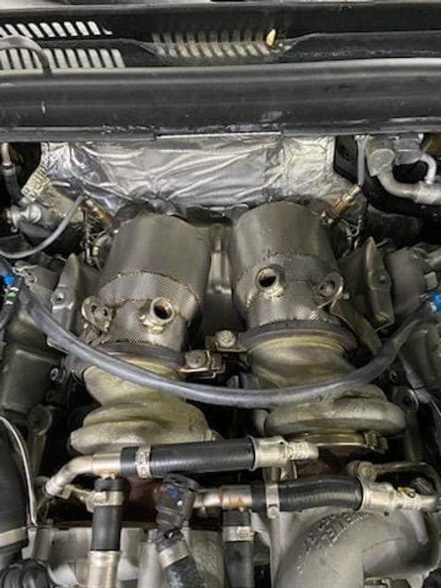 MAD US F90 M5 F92 M8 Downpipes S63R Primary Catted (200 Cell)