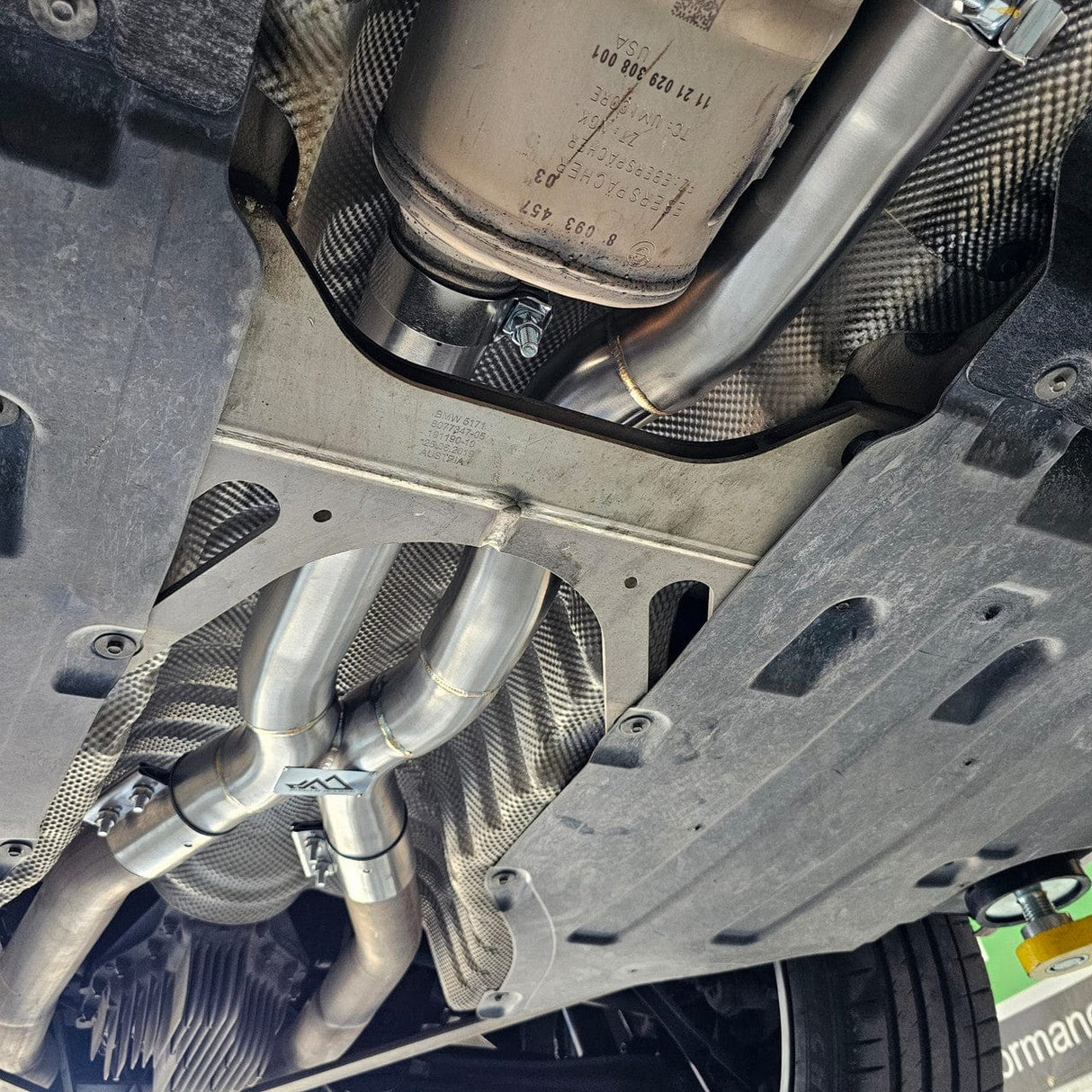 MAD FatBoy 3" Resonator Delete BMW X3M X4M S58 F97 F98 2018+