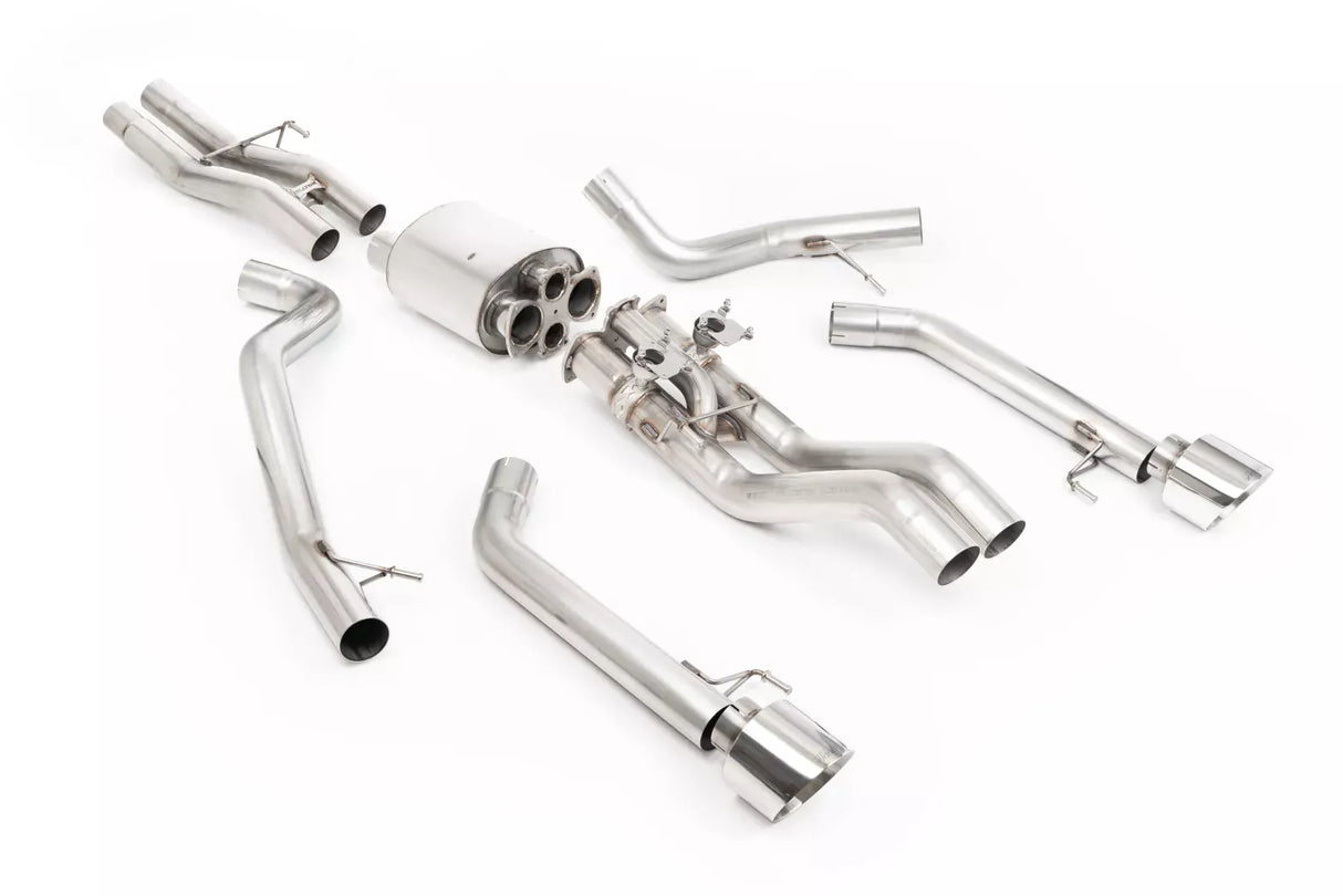 Milltek Valved Cat-Back Exhaust - 3rd Gen Ford F-150 Raptor 3.5 V6 EcoBoost