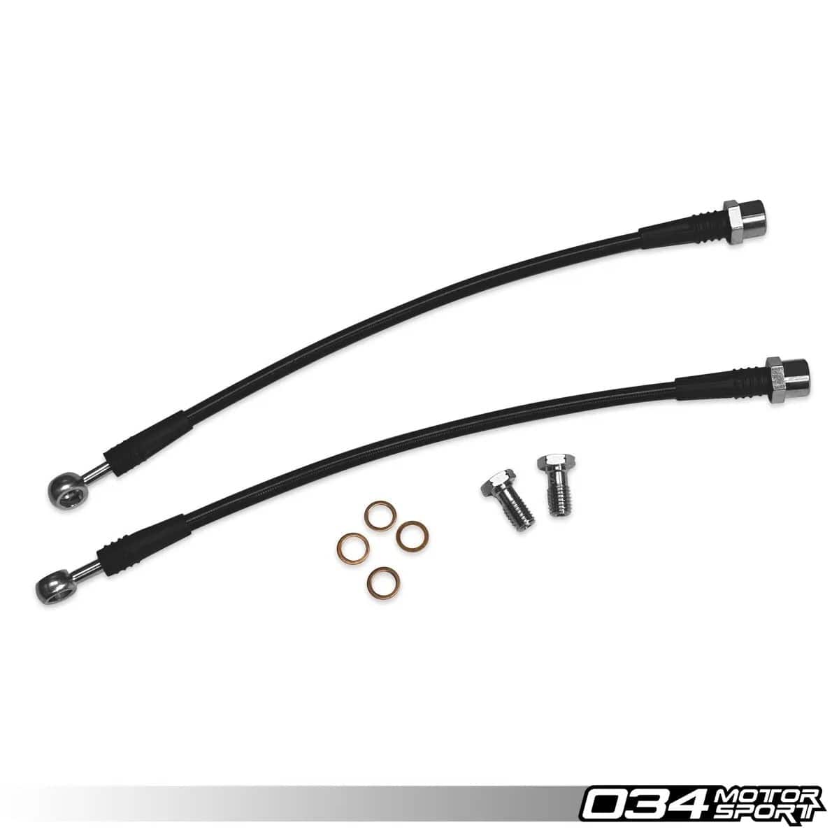 034Motorsport Stainless Steel Braided Line (Rear) Audi / B9 / B9.5 / A4 / S4 / A5 / S5 / RS5 / Q5 / SQ5
