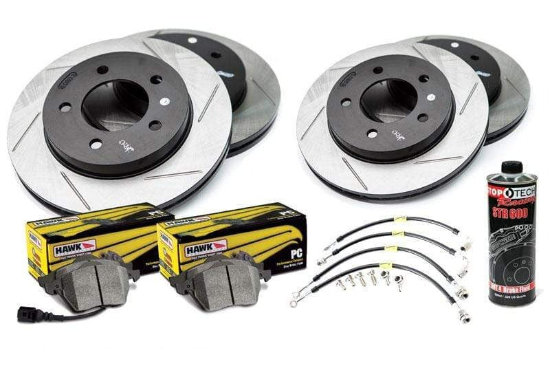 Stoptech Slotted Rotor Kit with Pads | (288 | 260mm) (NLA)