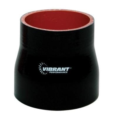 Vibrant 4 Ply Reinforced Silicone Transition Connector - 2.75in I.D. x 3in I.D. x 3in long