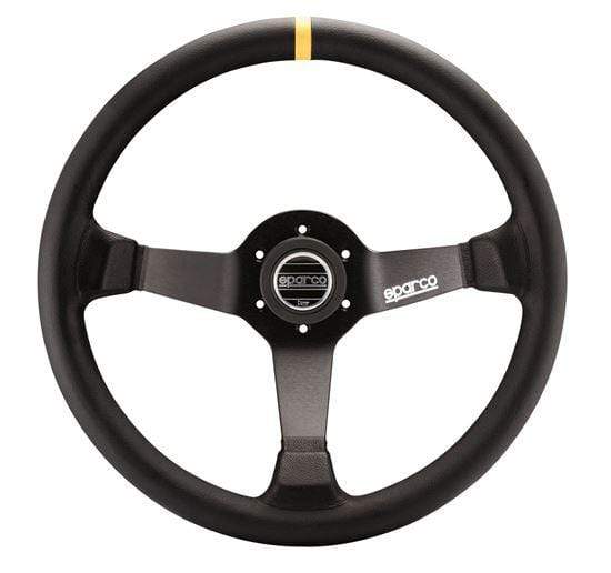 Sparco 345 Steering Wheel Suede Black