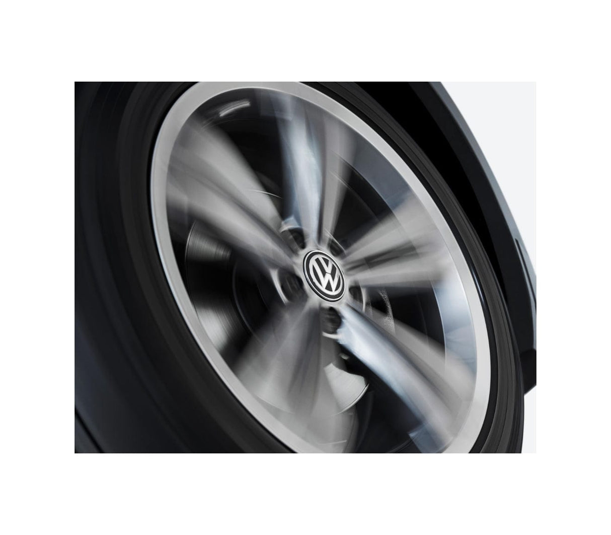 Dynamic Floating Center Caps "Old Logo" (66mm) - VW / Golf / GTI / R / & More