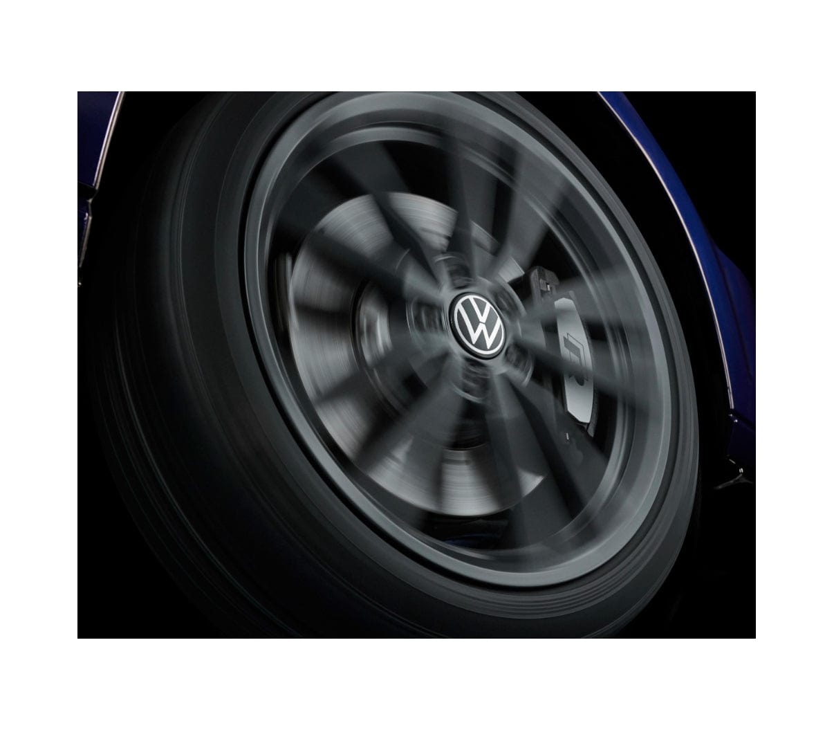 Dynamic Floating Center Caps "New Logo" (66mm) - VW / Golf / GTI / R / & More