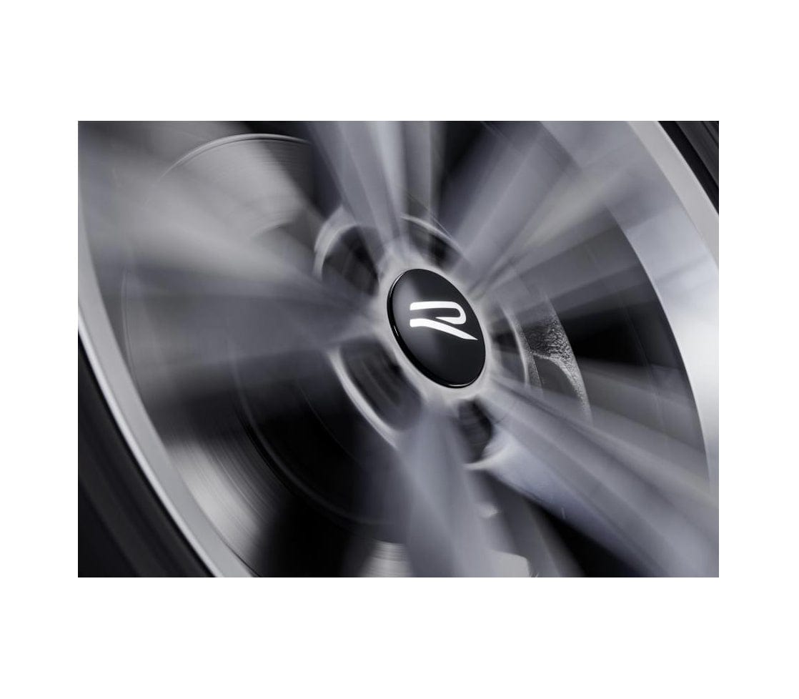 Dynamic Floating Center Caps "R Logo" (66mm) - VW / Golf / GTI / R / & More
