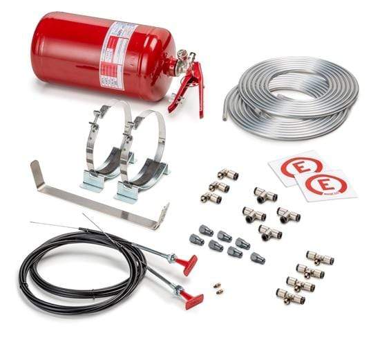 Sparco 4.25 Liter Mechanical Steel Extinguisher System (FIA Approved)