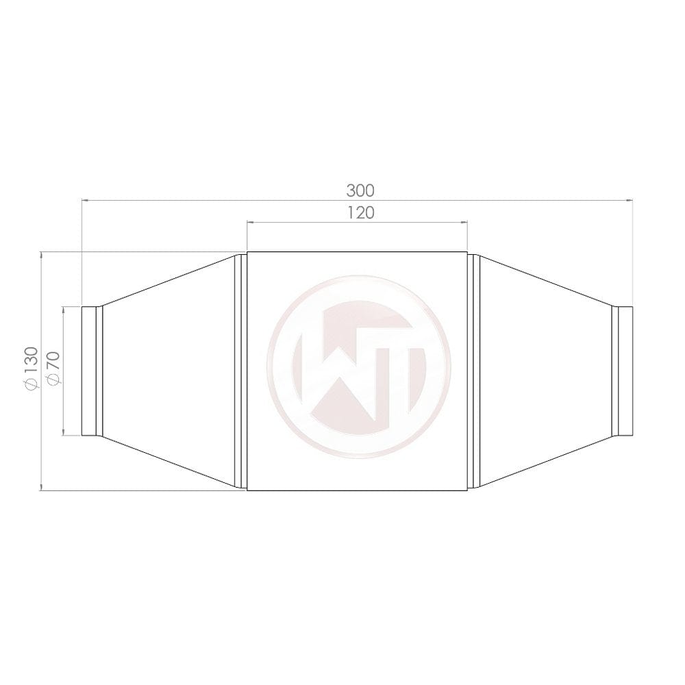Wagner Tuning Racing Catalyst Converter - Universal