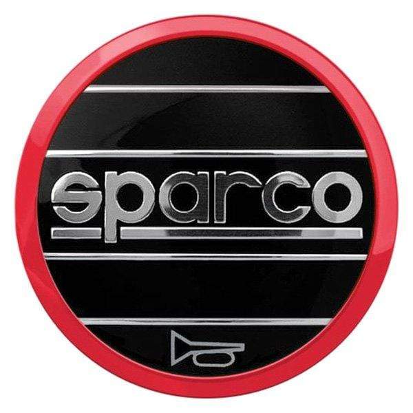 Sparco Horn Button Kit Small Red - (NLA)
