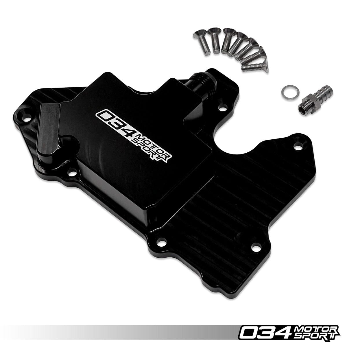 034Motorsport Stage 2 Billet Catch Can Kit - VW/Audi / 8V - 8V.5 / S3 / Mk7 - Mk7.5 / Golf R / AWD