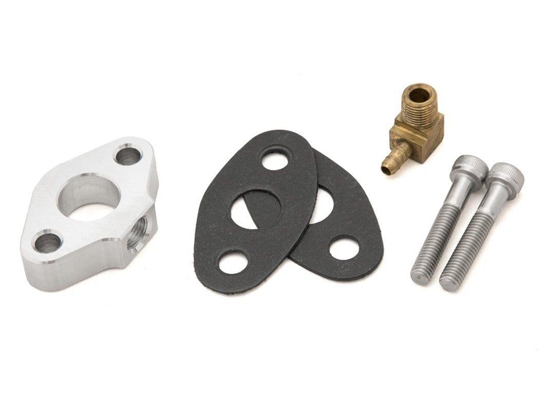 Catch Can Oil Drain Flange Adapter Kit for 1.8T and 2.0T FSi