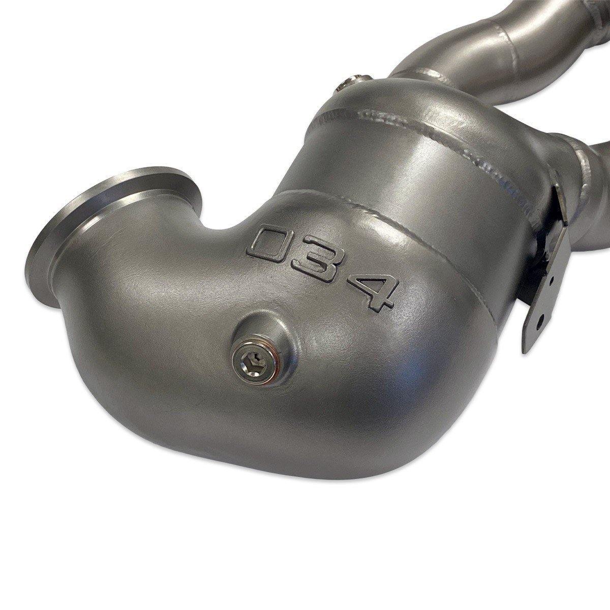 034Motorsport Stainless Steel Performance Downpipe | Audi 8S TTRS/8V.5 RS3