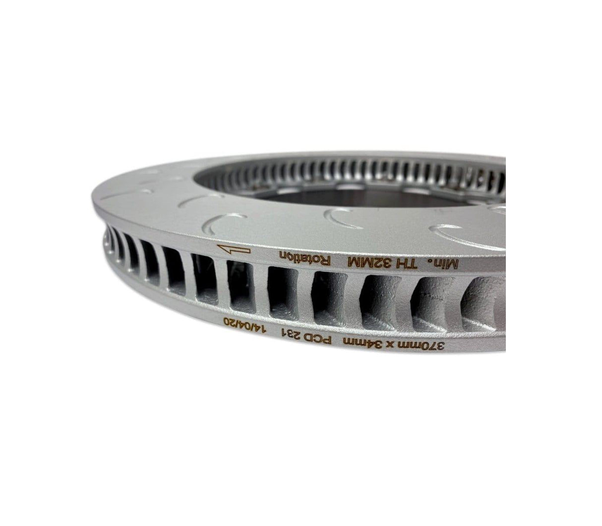 2-Piece Floating Front Brake Rotor Upgrade Kit - Audi 8V.5 RS3