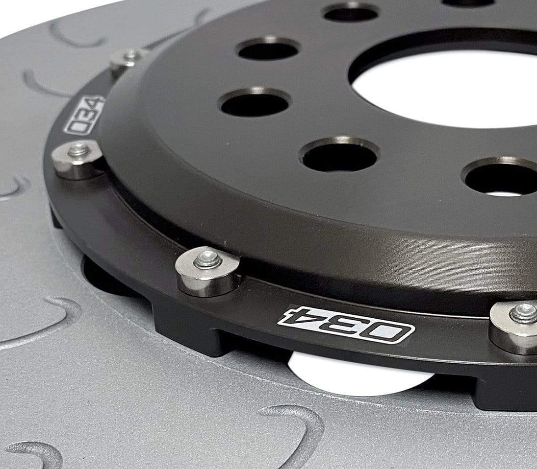 034Motorsports 2-Piece Floating Front Brake Rotor Upgrade Kit - VW/Audi S3 & Mk7 GTI