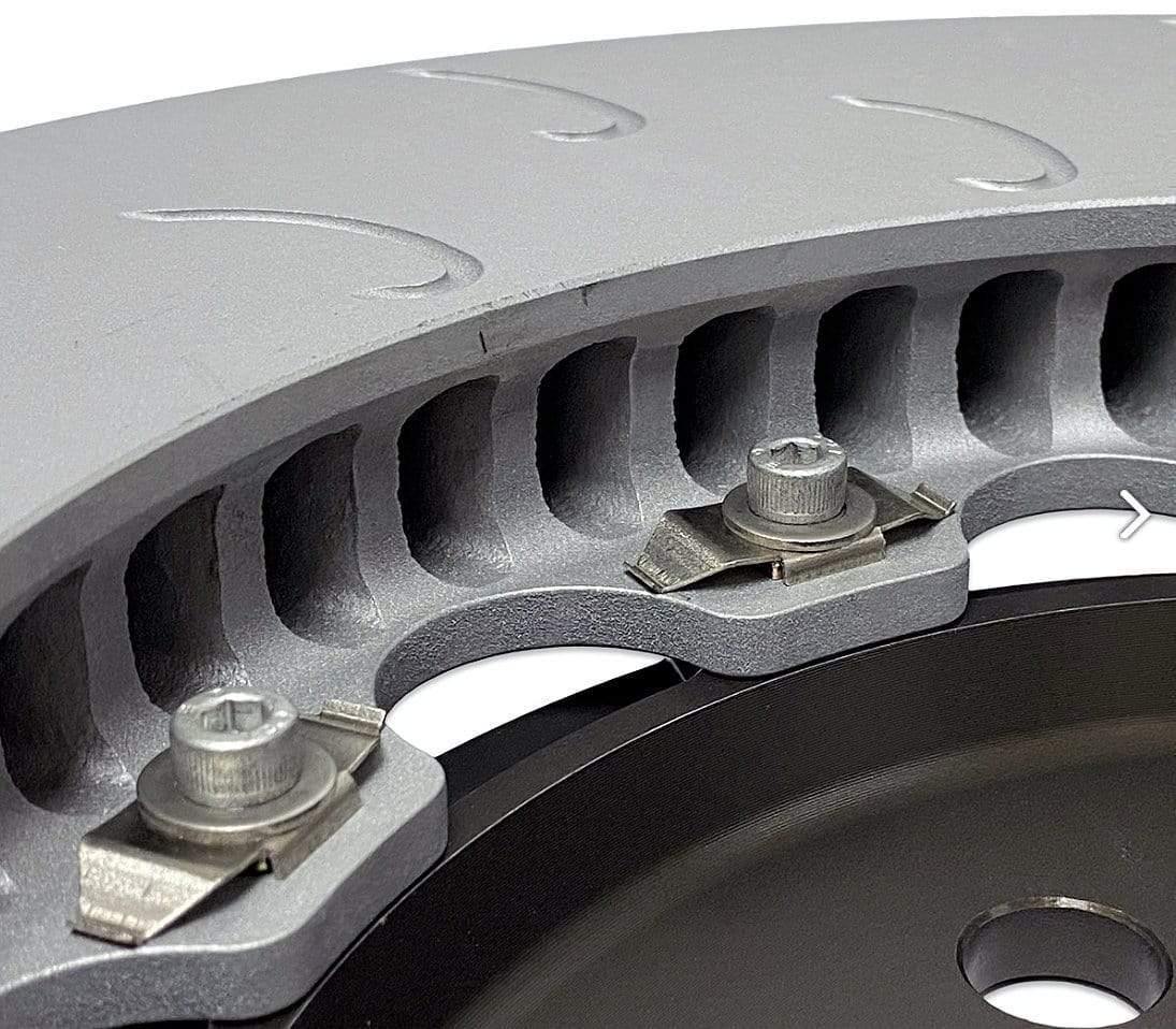 034Motorsports 2-Piece Floating Front Brake Rotor Upgrade Kit - VW/Audi S3 & Mk7 GTI