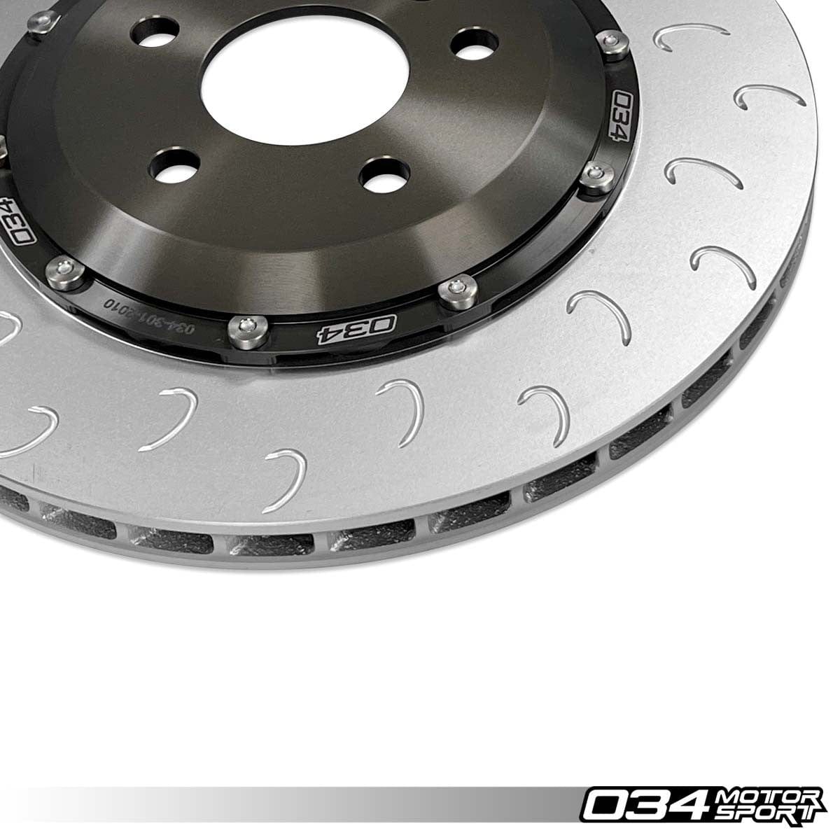 2-Piece Floating Rear Brake Rotor Upgrade Kit For Audi B9/B9.5 RS4/RS5