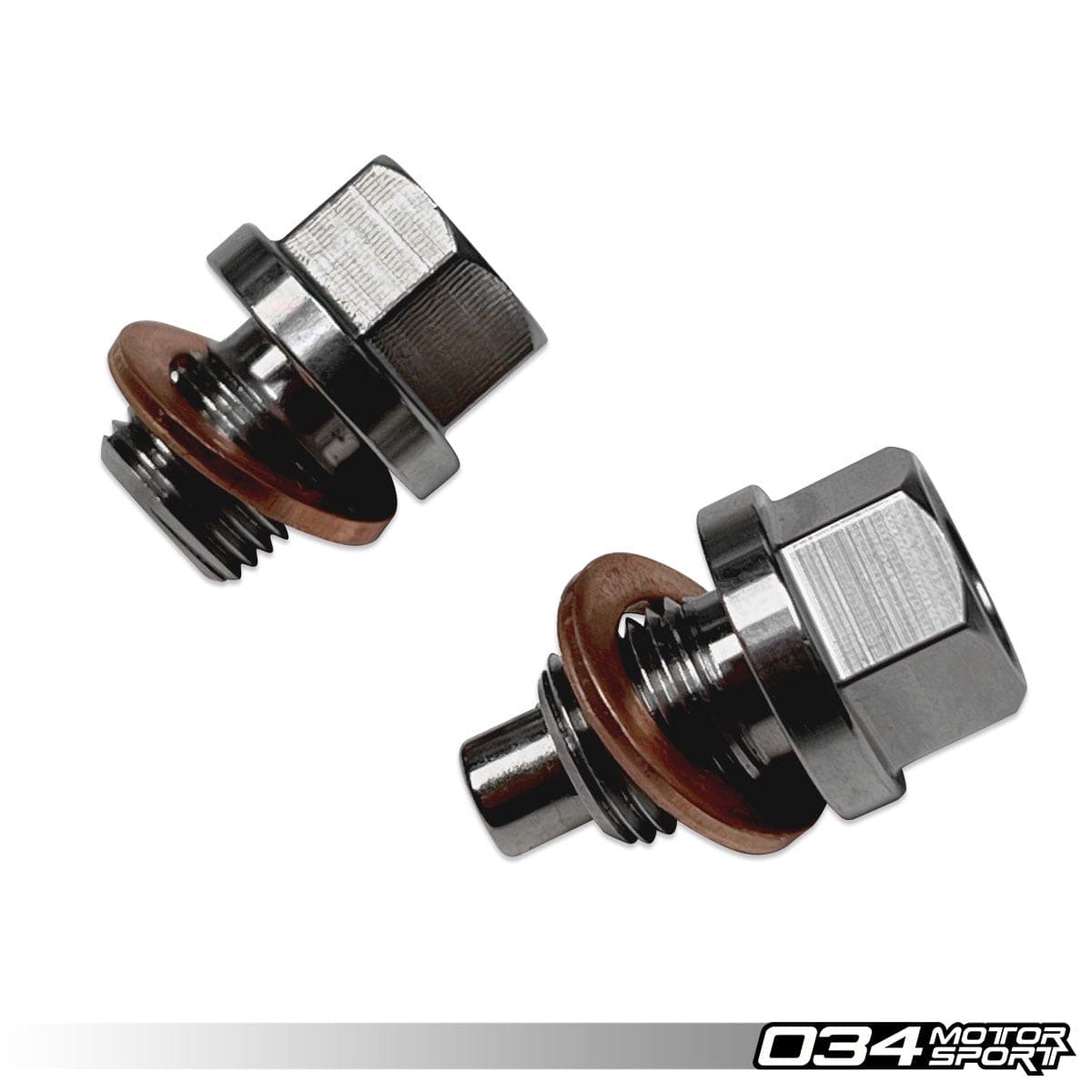 034 Motorsport Rear Differential Magnetic Drain Plug Kit - VW/Audi / AWD / 8J / 8P / 8V / 8S / 8Y / MK5 / MK6 / MK7 / MK8