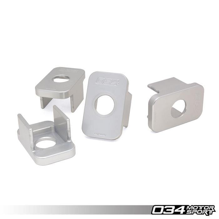 034 Motorsport Rear Subframe Mount Insert Kit | Mk5 R32 & Mk6 Golf R | Audi Quattro Mk2 TT-TTS-TTRS & 8P A3-S3-RS3