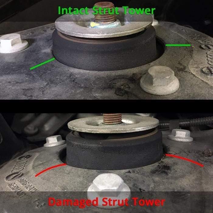 034 Strut Tower Reinforcement Plates - Audi | 8J Mk2 | TT/TTS/TTRS