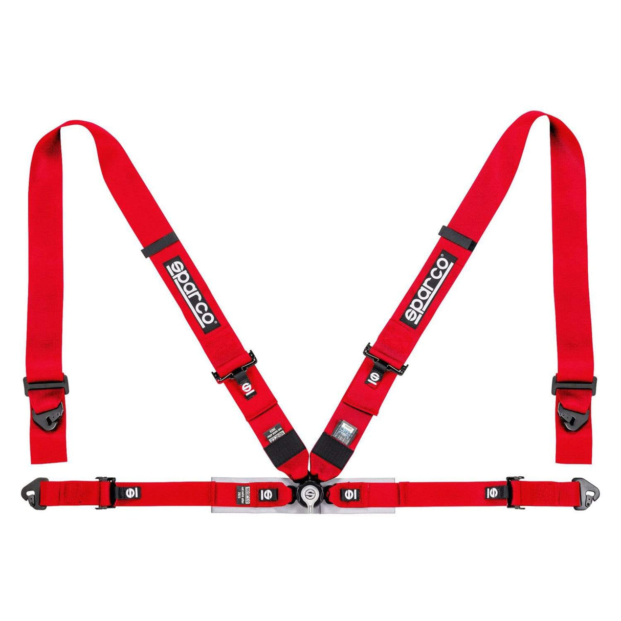 Sparco 3in to 2in Competition 4 Point Harness
