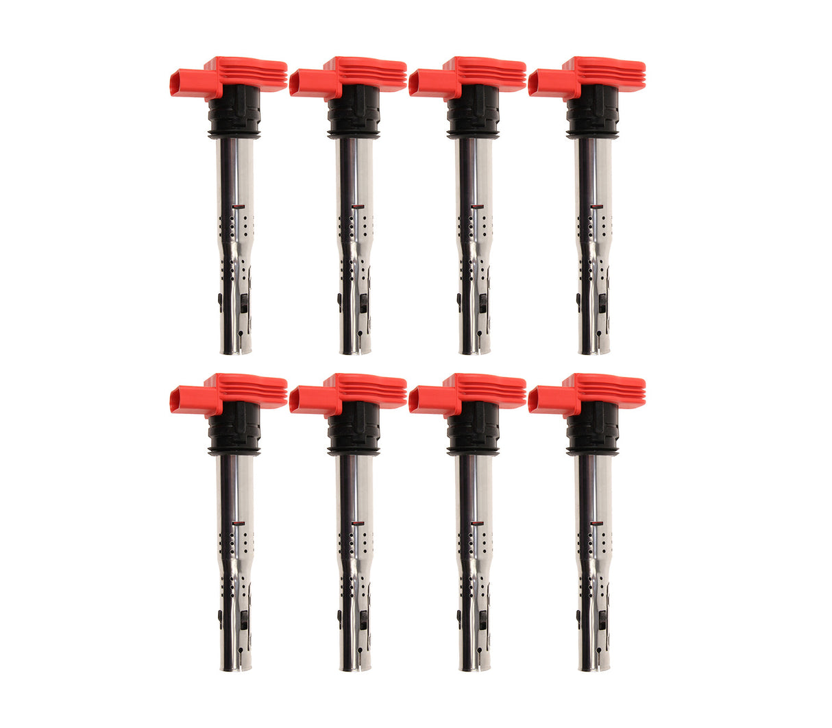 Ignition Coil Pack Latest Revision (Red Top) - Audi 4.2L V8 / RS4 / RS5 / & More
