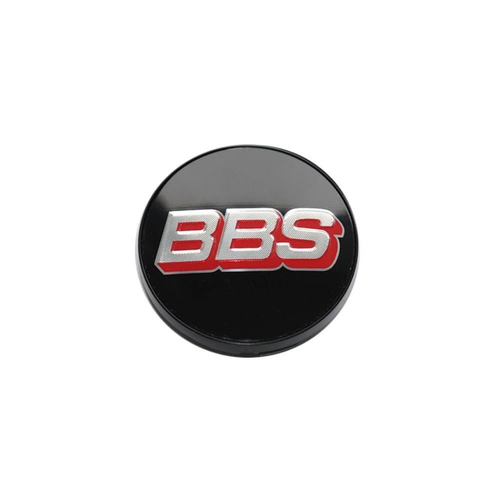 BBS Black/Silver/Red Center Cap (Sold Each) - 56mm