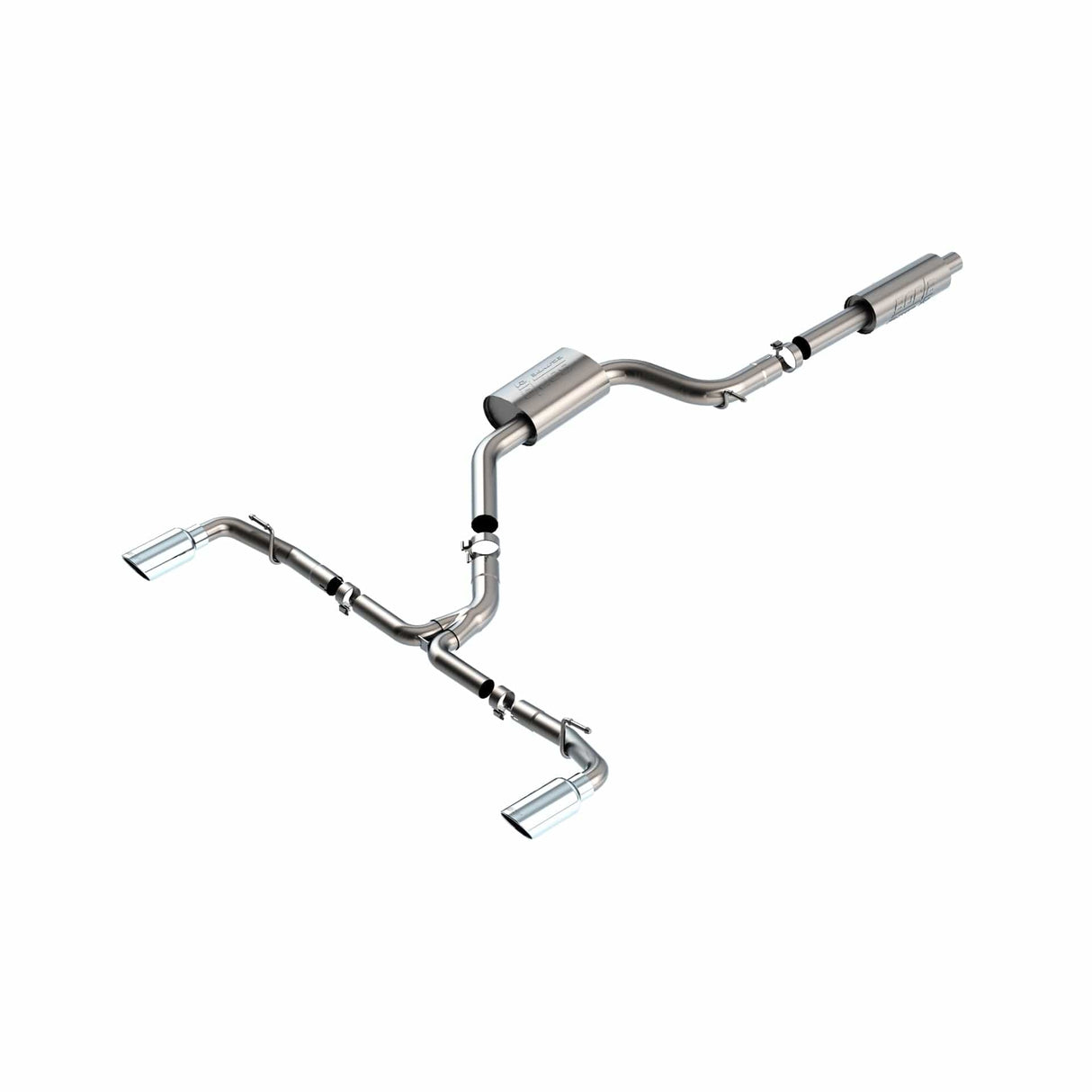 Borla Cat-Back Exhaust System Touring S-Type - VW / Mk8 / GTI